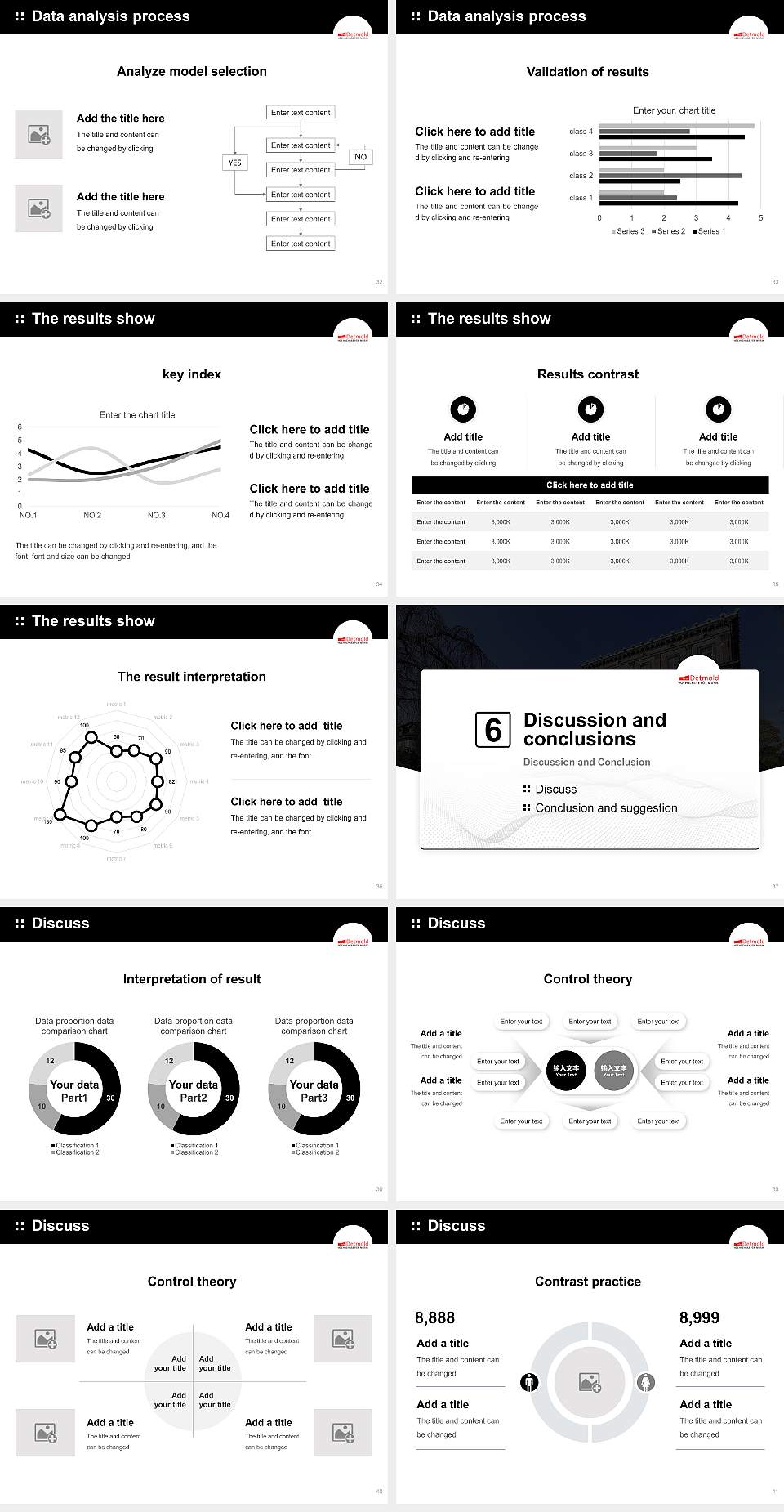 Detmold University of Music Graduation Thesis Defense PPT Template4:3 ratio PPT effect preview image5