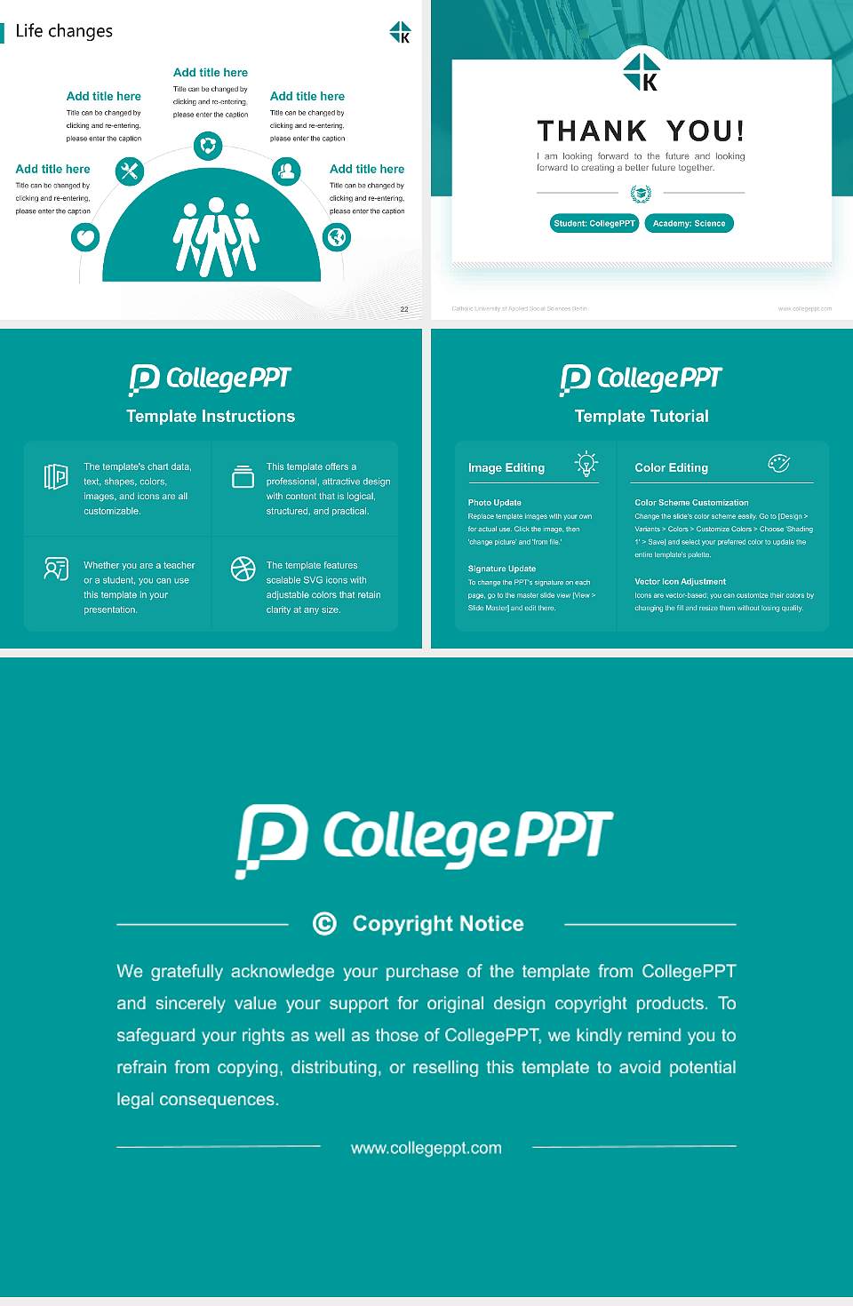 Catholic University of Applied Social Sciences Berlin National Scholarship Defense PPT Template4:3 ratio PPT effect preview image4