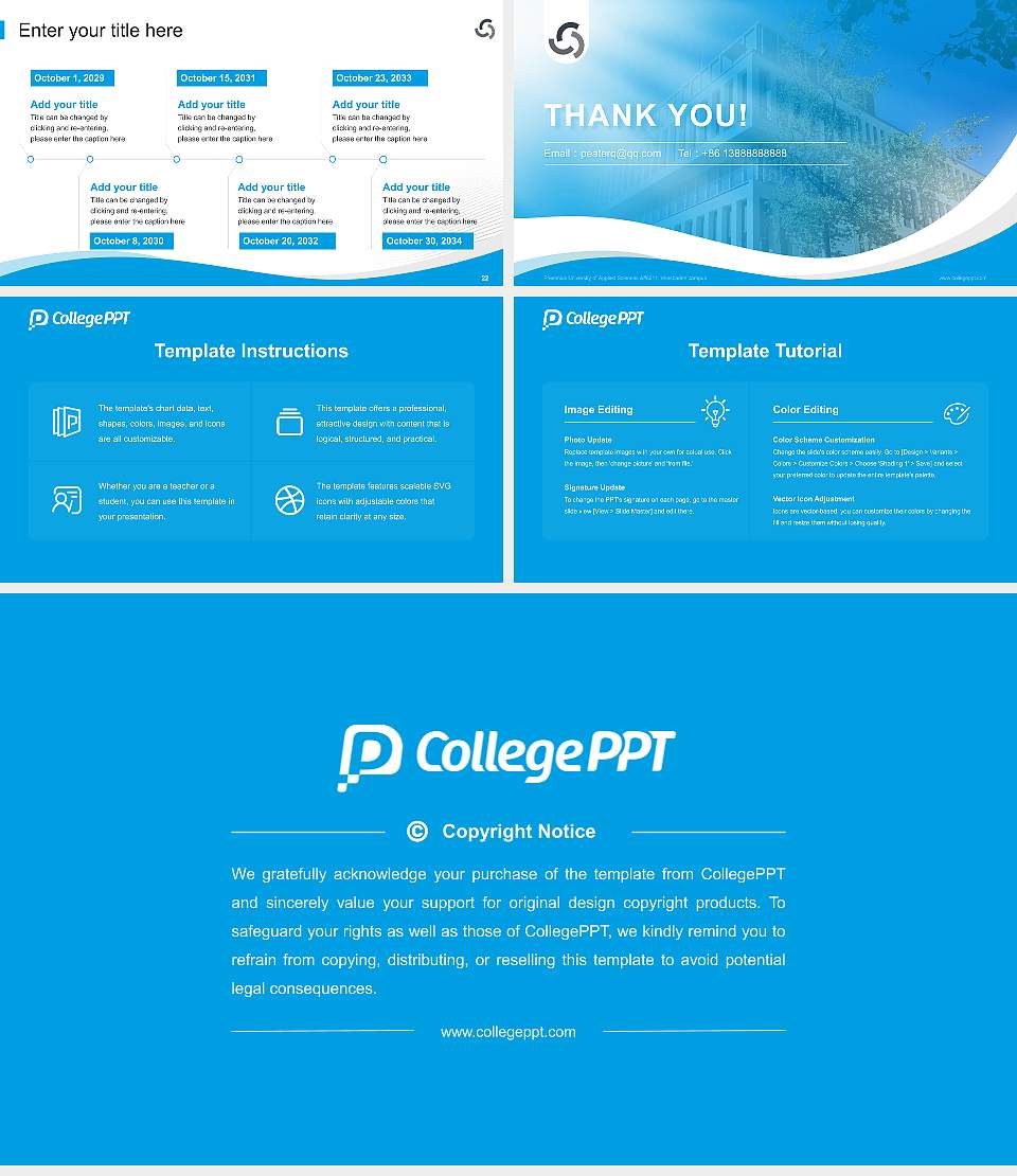 Fresenius University of Applied Sciences – Wiesbaden campus Lecture Sharing and Networking Event PPT Template16:9 ratio PPT effect preview image4