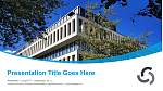 Fresenius University of Applied Sciences – Wiesbaden campus Les PPT-sjabloon