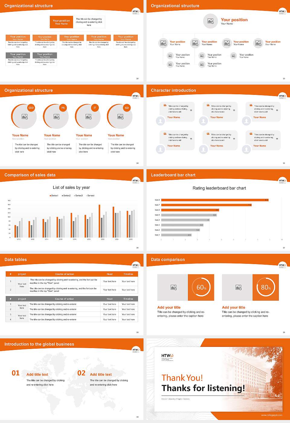 Dresden University of Applied Sciences Academic Presentation/Research Findings Report PPT Template16:9 ratio PPT effect preview image4