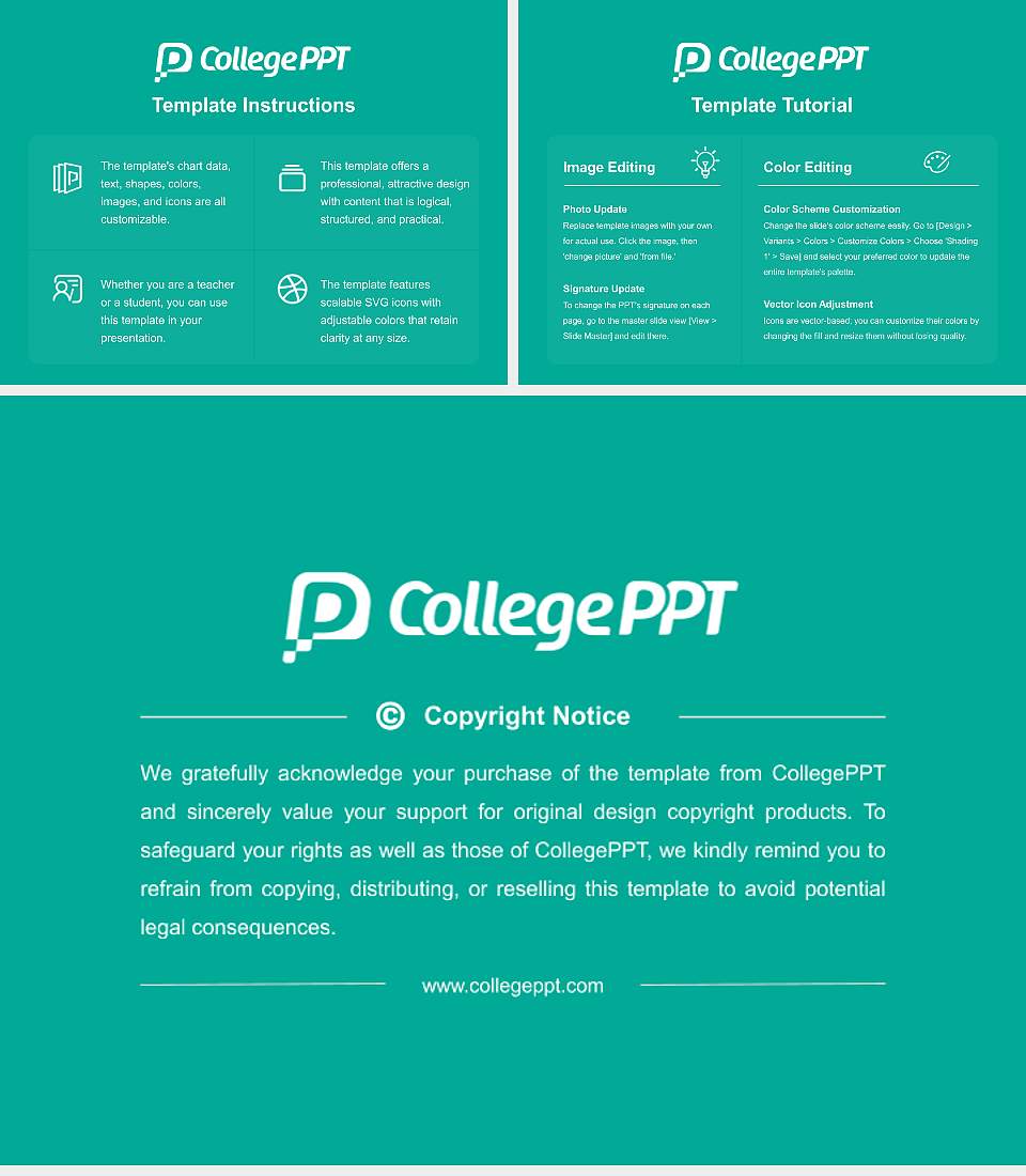 Church University of Wuppertal Course/Courseware Creation PPT Template4:3 ratio PPT effect preview image5