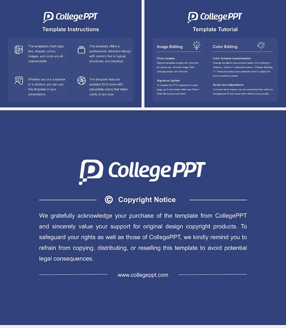 Frankfurt School of Finance and Management Course/Courseware Creation PPT Template4:3 ratio PPT effect preview image5