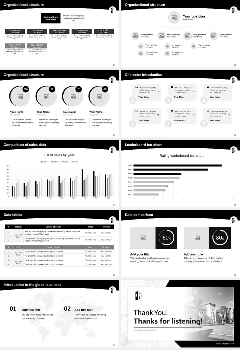 Franz Liszt University of Music Weimar Academic Presentation/Research Findings Report PPT Template16:9 ratio PPT effect preview image4