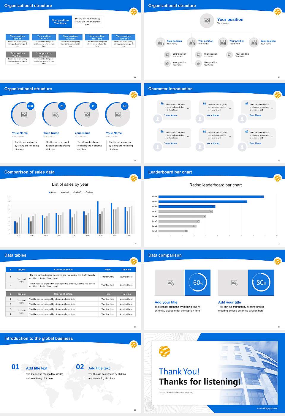 European Distance Learning University Hamburg Academic Presentation/Research Findings Report PPT Template16:9 ratio PPT effect preview image4