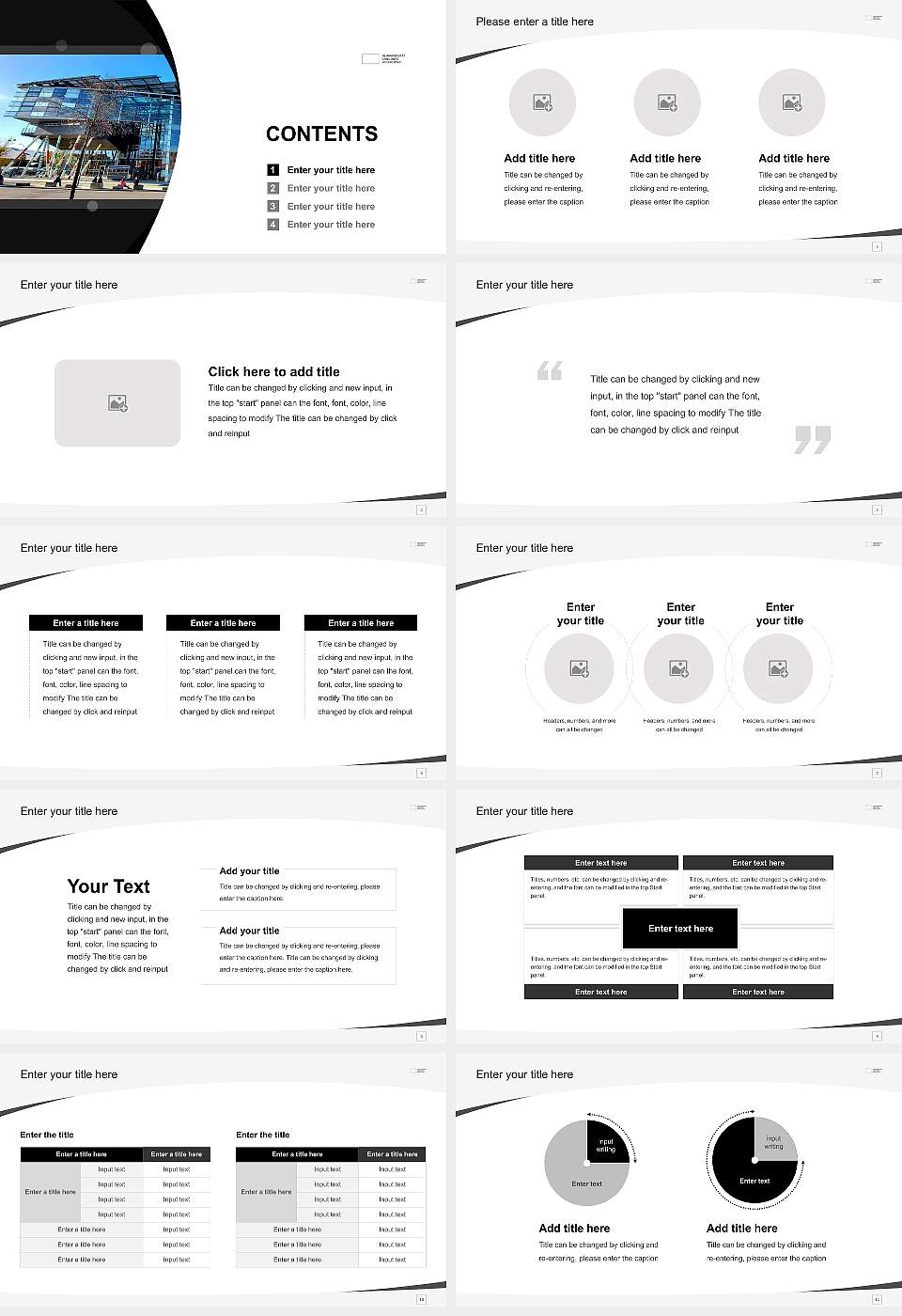Film University Babelsberg Konrad Wolf Course/Courseware Creation PPT Template16:9 ratio PPT effect preview image2