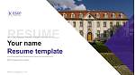 ESCP Business School Berlin履歴書PPTテンプレート