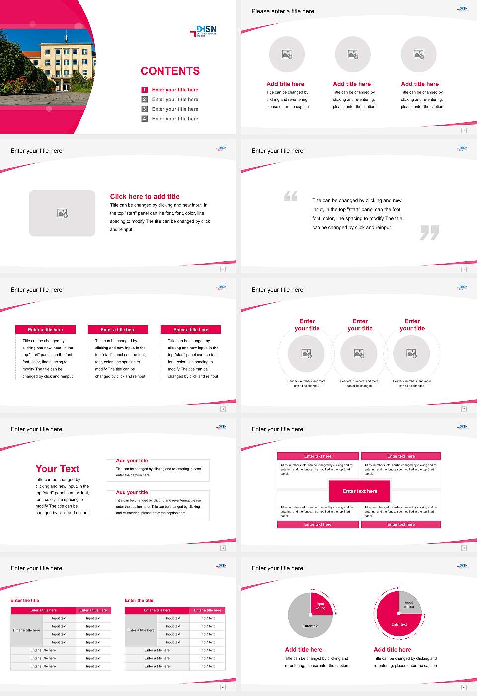 Cooperative State University Saxony Course/Courseware Creation PPT Template16:9 ratio PPT effect preview image2