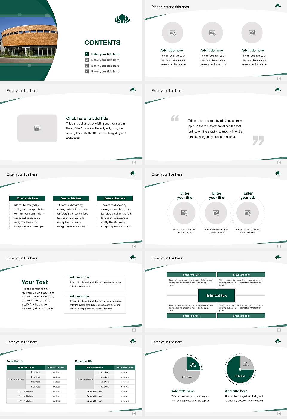 Eberswalde University for Sustainable Development Course/Courseware Creation PPT Template16:9 ratio PPT effect preview image2
