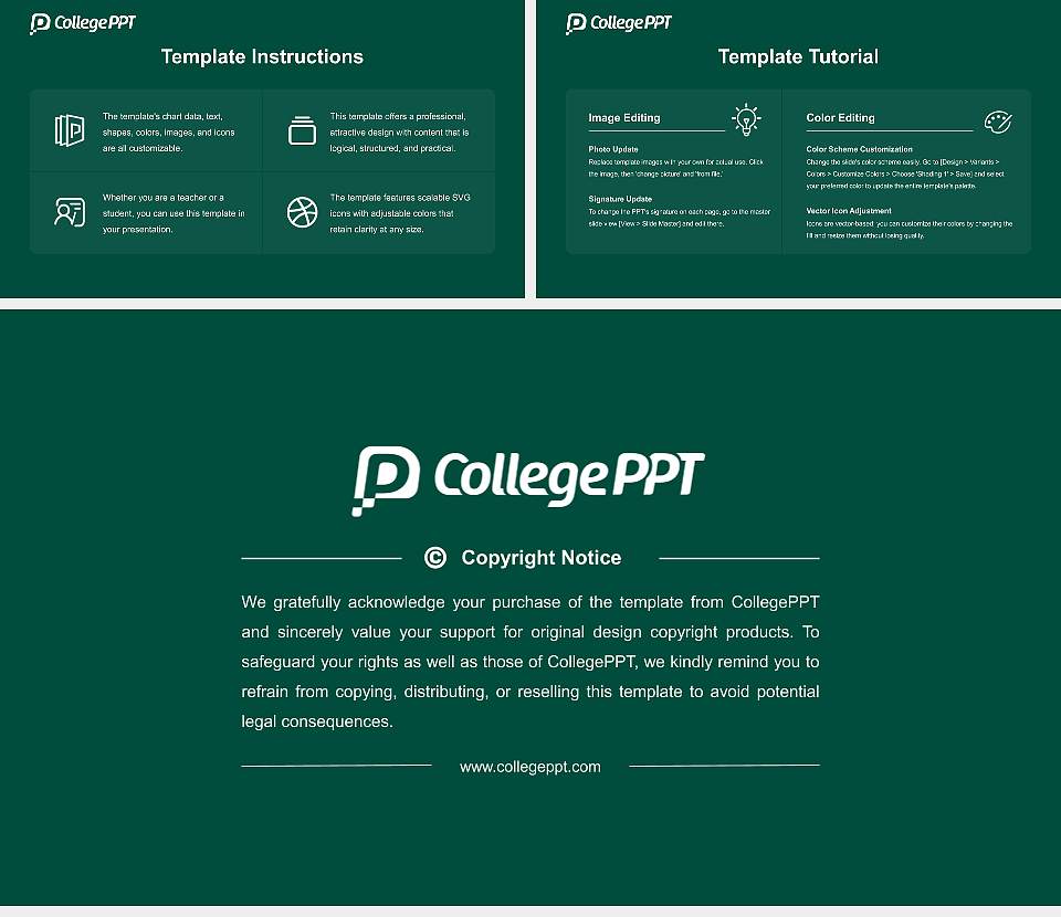 Eberswalde University for Sustainable Development Course/Courseware Creation PPT Template16:9 ratio PPT effect preview image5