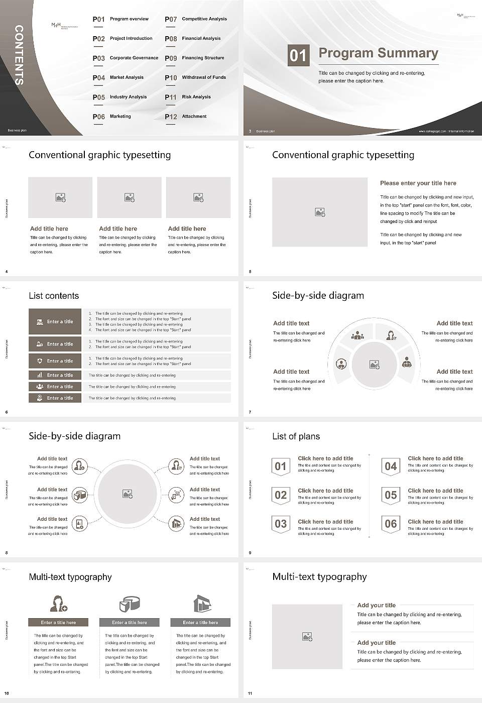 Hannover Medical School (MHH) Competition/Entrepreneurship Contest PPT Template16:9 ratio PPT effect preview image2