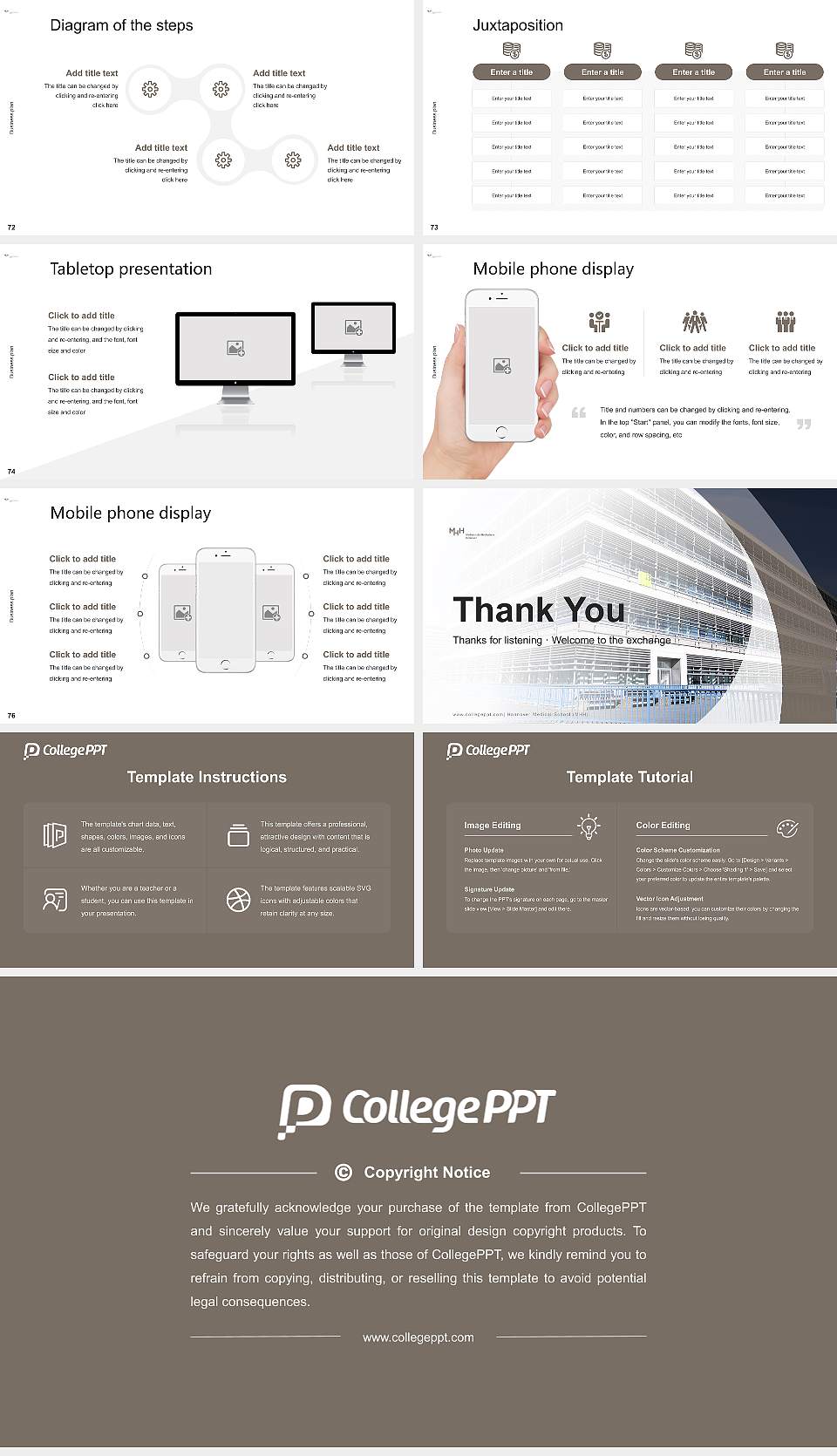 Hannover Medical School (MHH) Competition/Entrepreneurship Contest PPT Template16:9 ratio PPT effect preview image9
