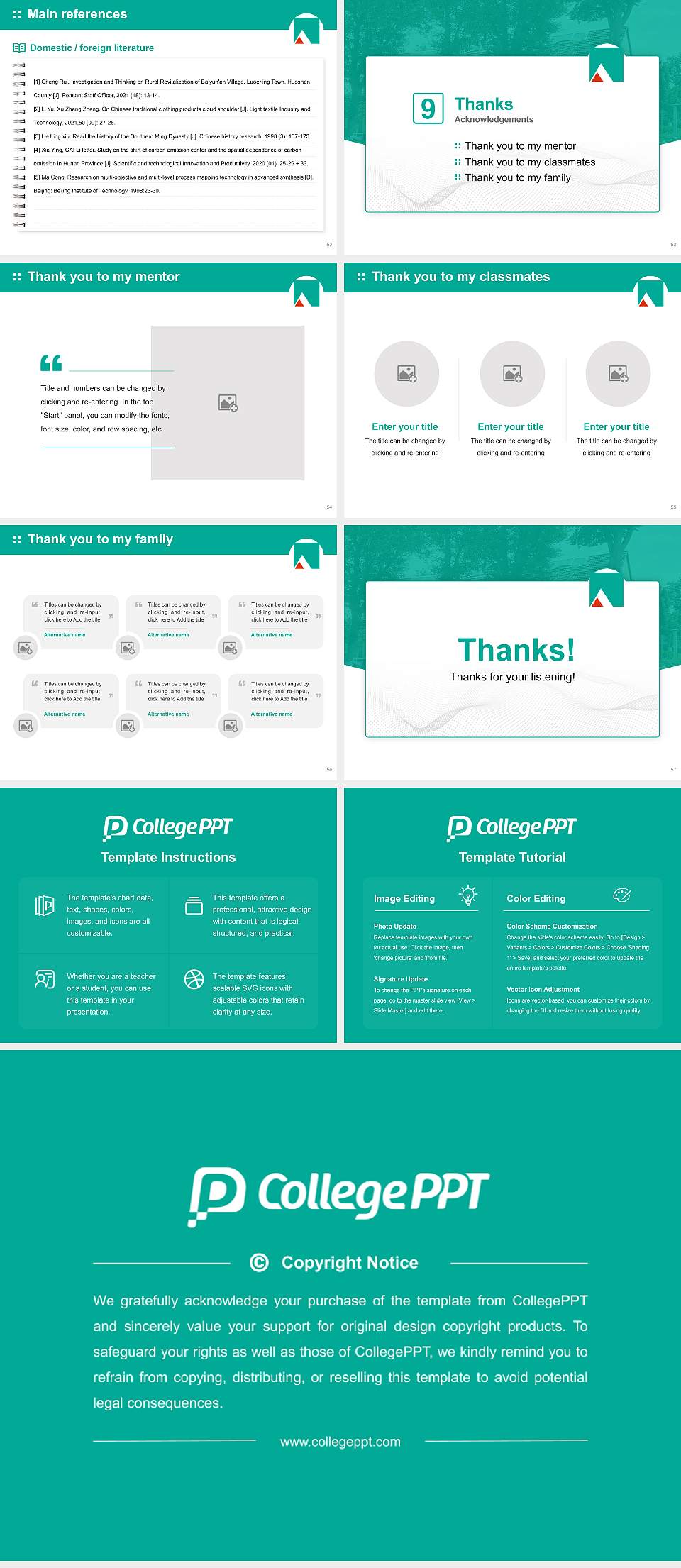 Church University of Wuppertal Graduation Thesis Defense PPT Template4:3 ratio PPT effect preview image7