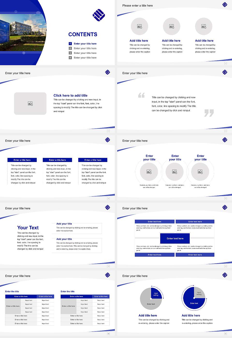 FH Münster – University of Applied Sciences – Steinfurt campus Course/Courseware Creation PPT Template16:9 ratio PPT effect preview image2