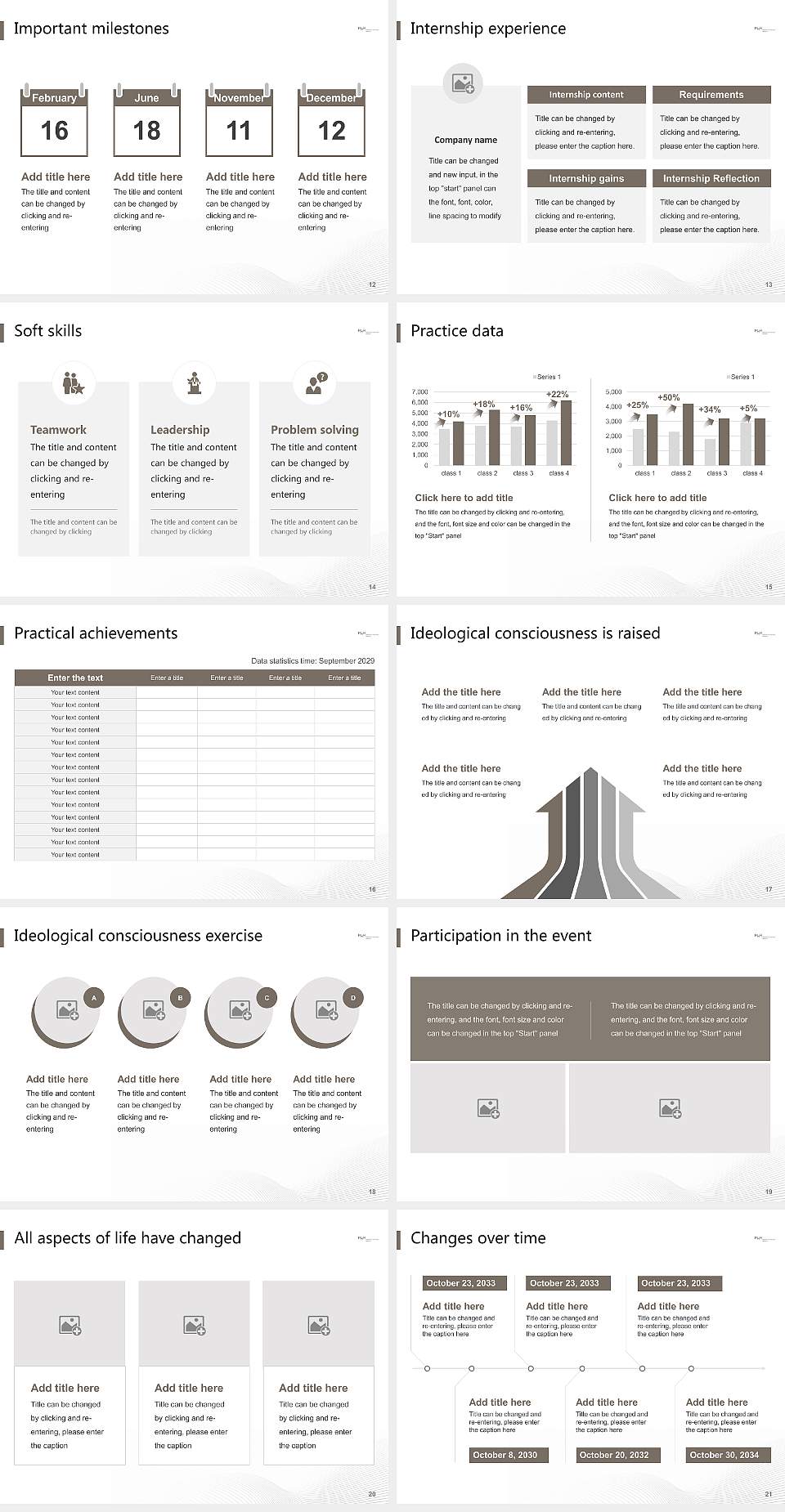Hannover Medical School (MHH) National Scholarship Defense PPT Template4:3 ratio PPT effect preview image3