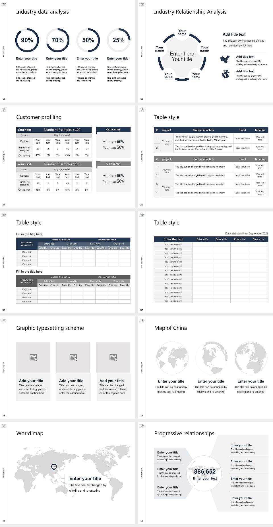 Free Theological University Giessen Competition/Entrepreneurship Contest PPT Template4:3 ratio PPT effect preview image5