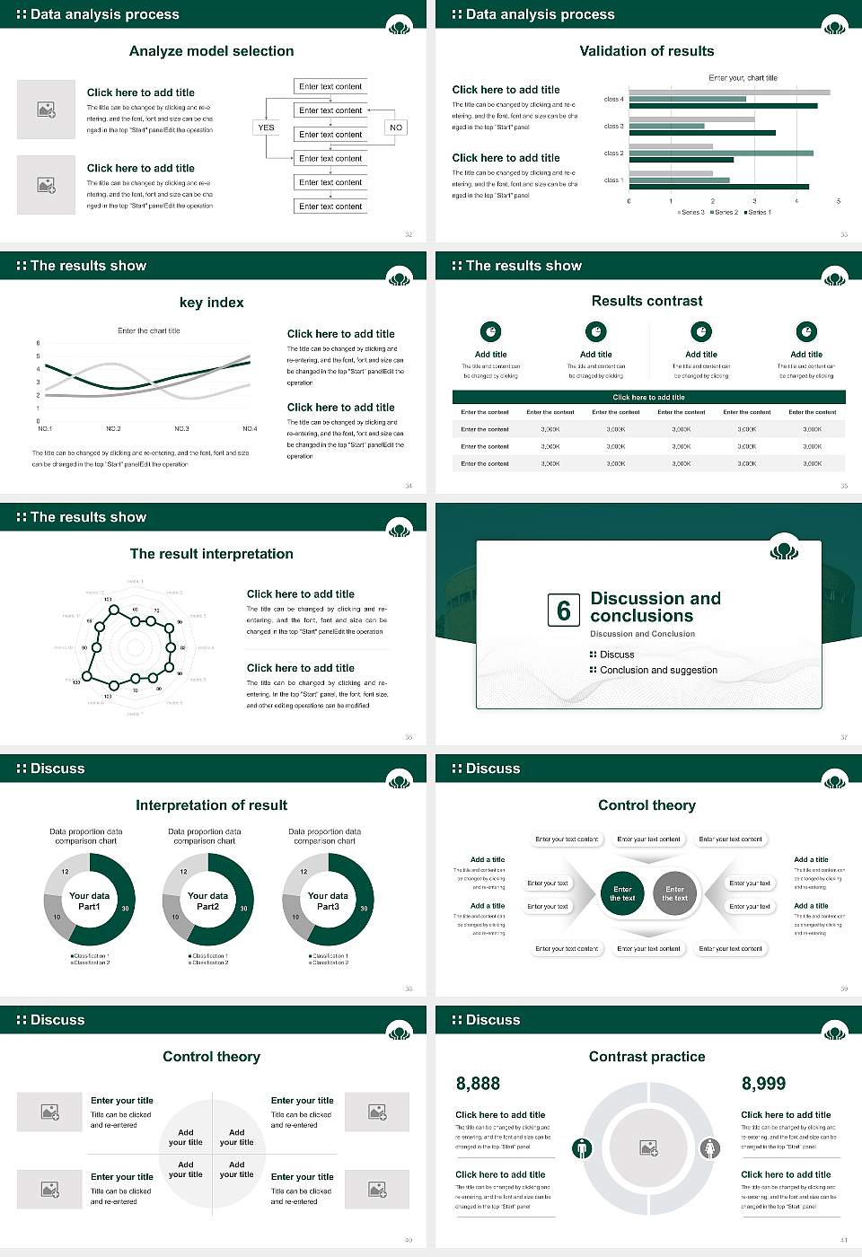 Eberswalde University for Sustainable Development Graduation Thesis Defense PPT Template16:9 ratio PPT effect preview image5