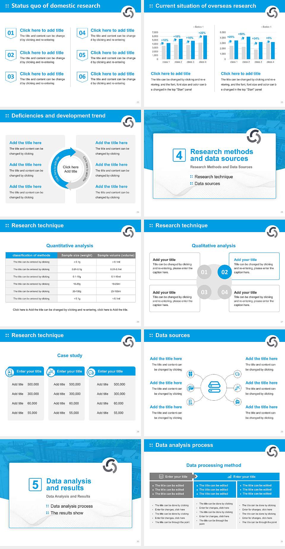 Fresenius University of Applied Sciences – Munich campus Graduation Thesis Defense PPT Template4:3 ratio PPT effect preview image4