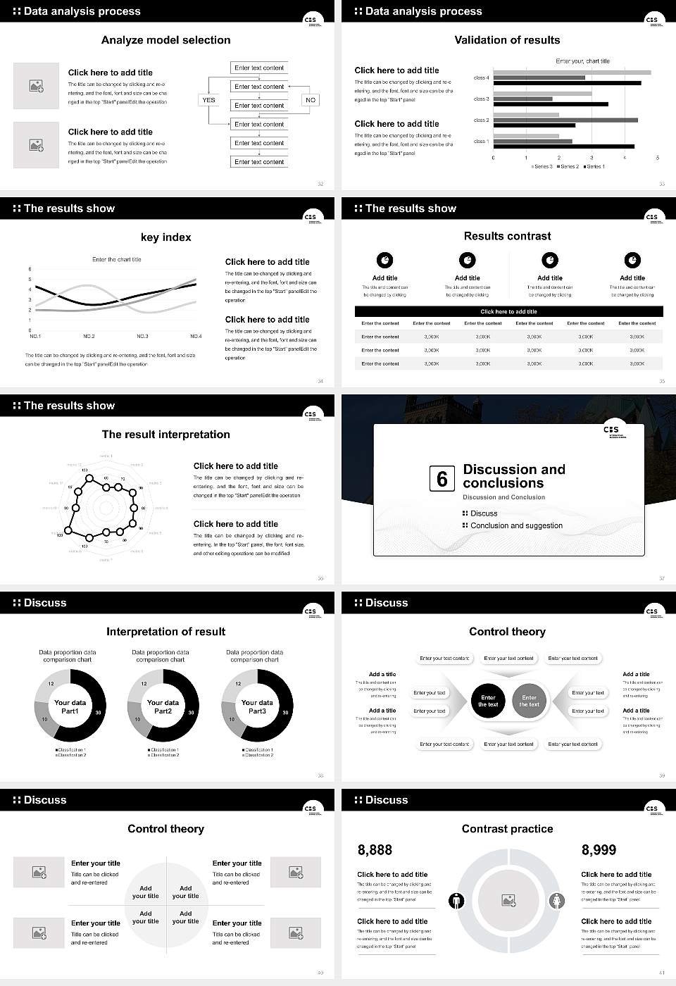 CBS International Business School – Neuss campus Graduation Thesis Defense PPT Template16:9 ratio PPT effect preview image5