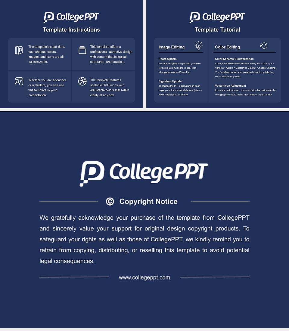 Heilbronn University of Applied Sciences Course/Courseware Creation PPT Template4:3 ratio PPT effect preview image5