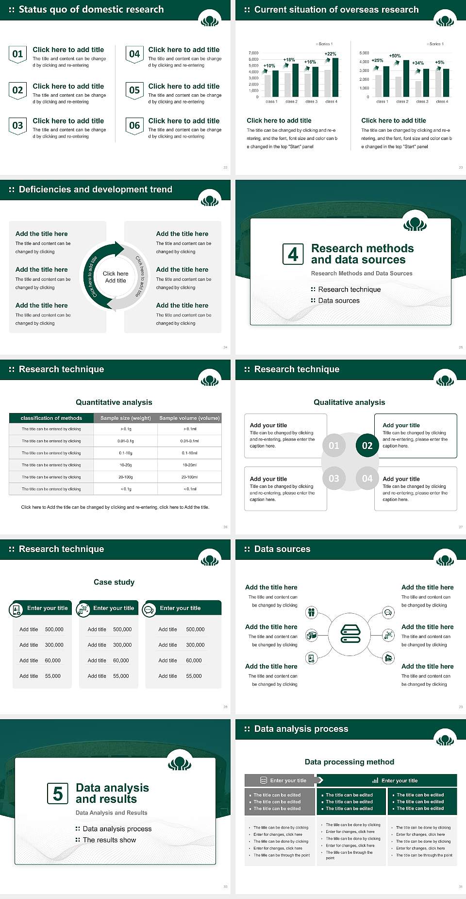 Eberswalde University for Sustainable Development Graduation Thesis Defense PPT Template4:3 ratio PPT effect preview image4