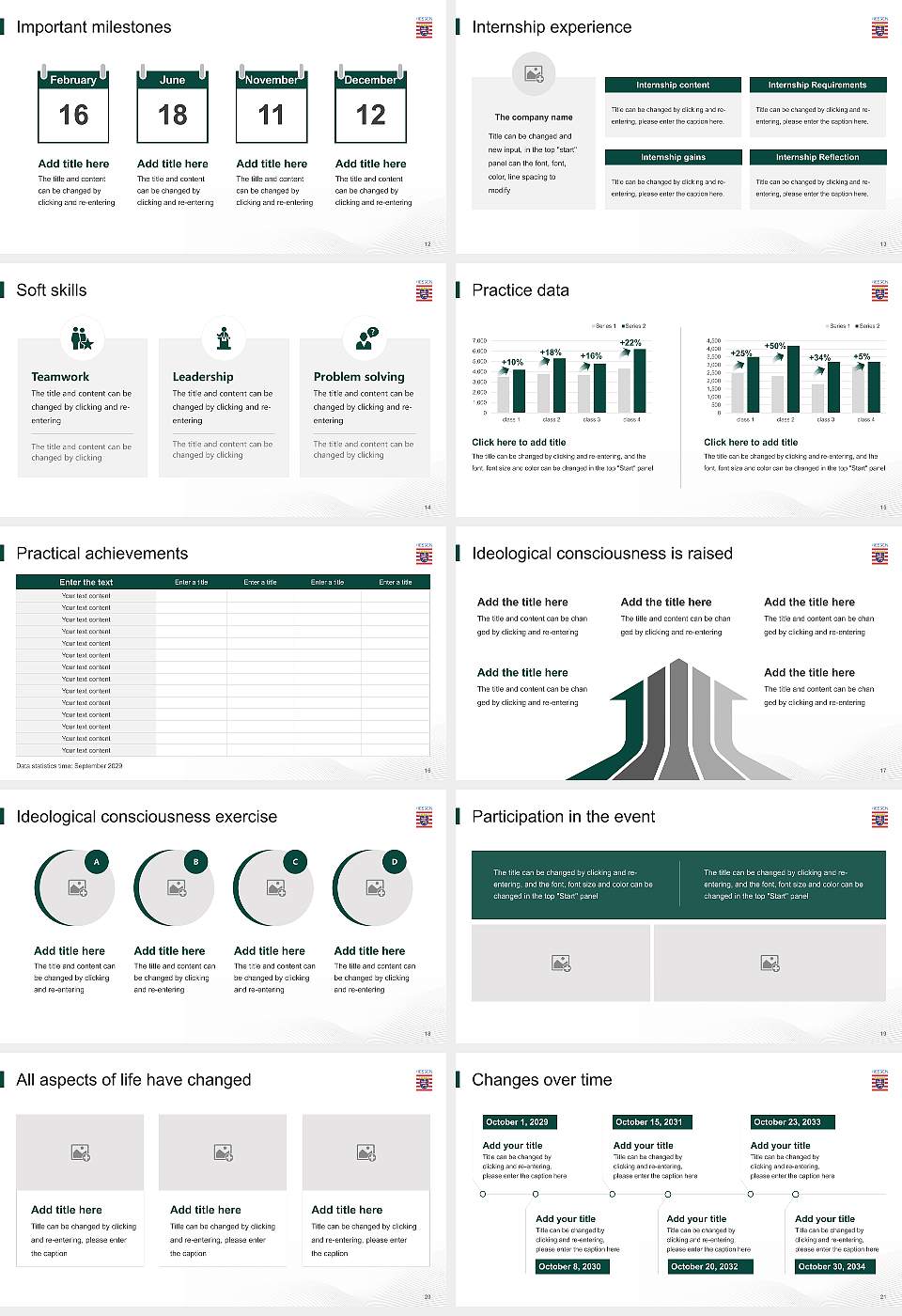 Hessian University of Finance and Justice Rotenburg National Scholarship Defense PPT Template16:9 ratio PPT effect preview image3