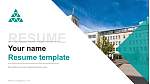 Ernst Abbe University of Applied Sciences Jena Resume Templat PPT