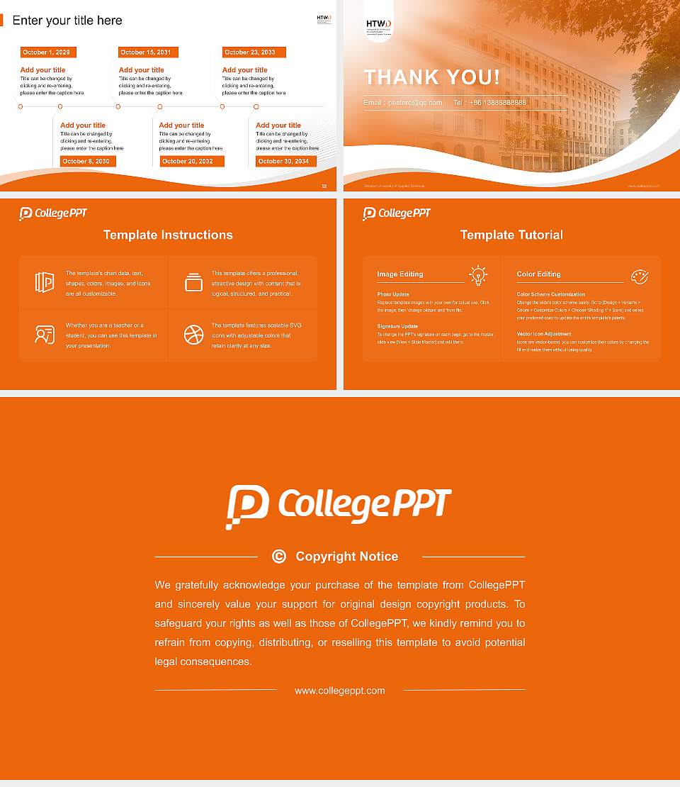 Dresden University of Applied Sciences Lecture Sharing and Networking Event PPT Template16:9 ratio PPT effect preview image4
