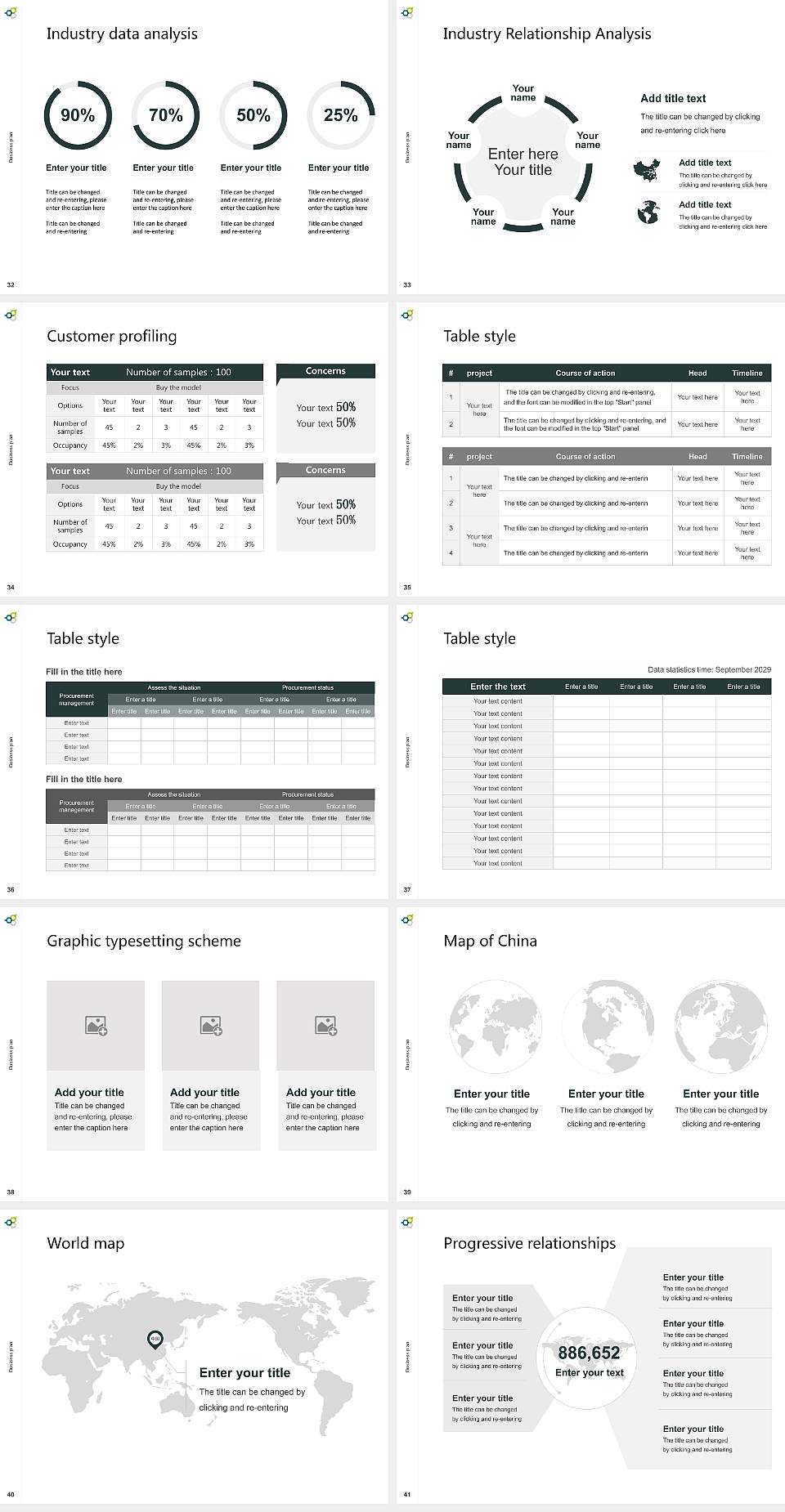 Geisenheim University Competition/Entrepreneurship Contest PPT Template4:3 ratio PPT effect preview image5