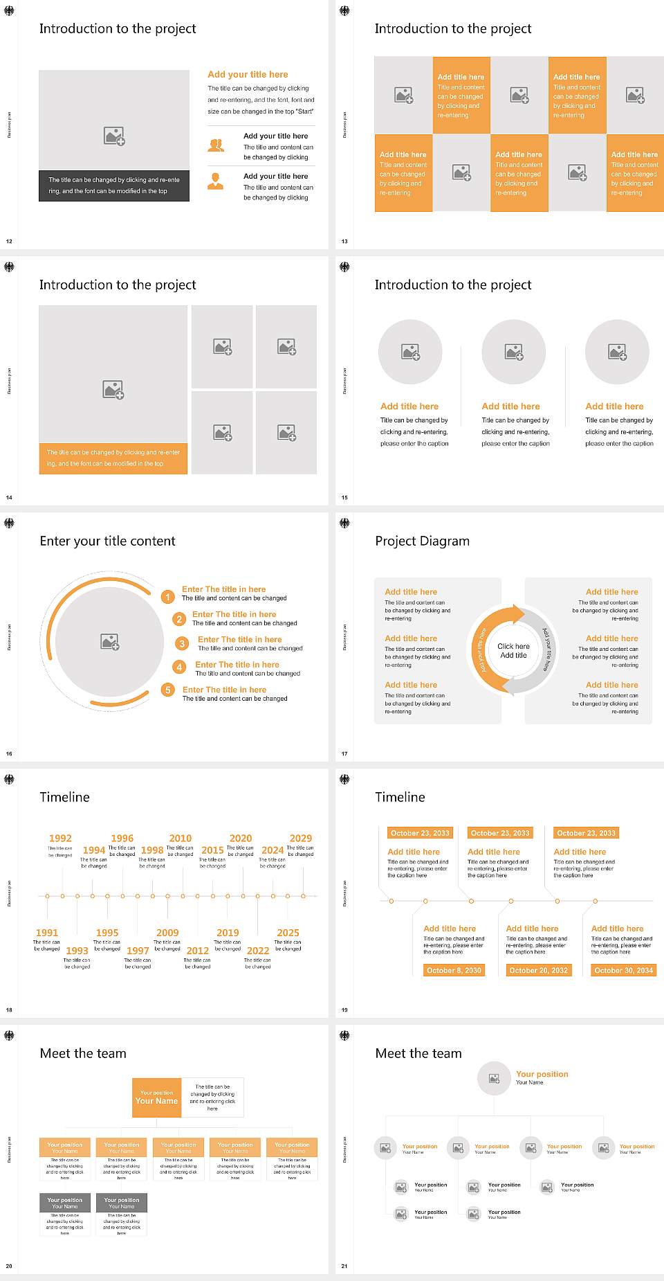Federal University of Public Administration Competition/Entrepreneurship Contest PPT Template4:3 ratio PPT effect preview image3