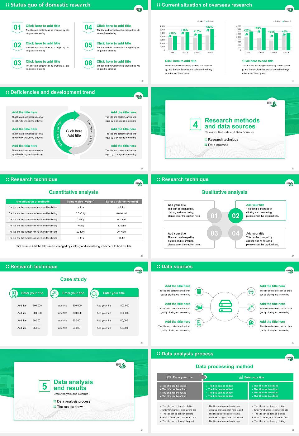 Furtwangen University Graduation Thesis Defense PPT Template16:9 ratio PPT effect preview image4