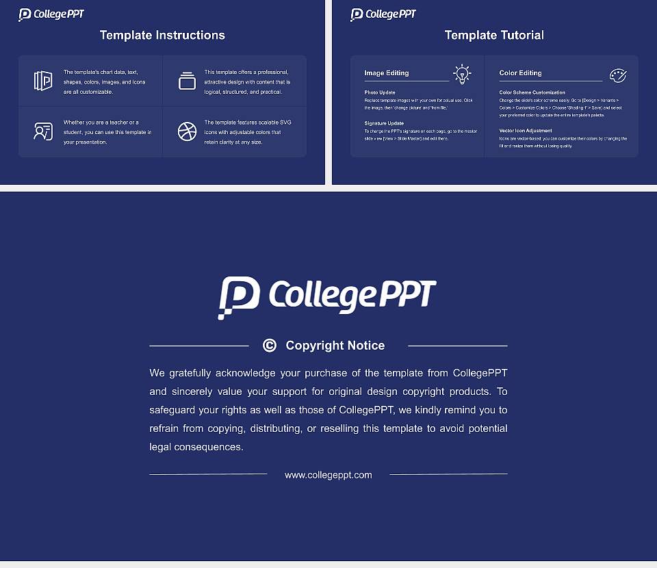 Catholic University of Eichstätt-Ingolstadt Course/Courseware Creation PPT Template16:9 ratio PPT effect preview image5