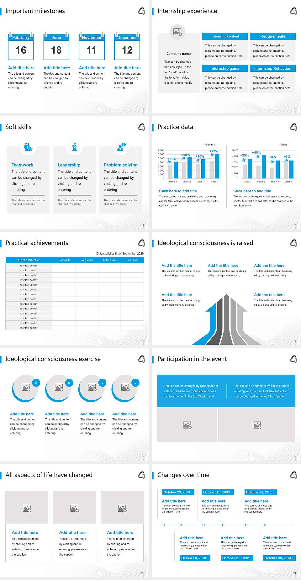 Fresenius University of Applied Sciences – Wiesbaden campus National Scholarship Defense PPT Template4:3 ratio PPT effect preview image3