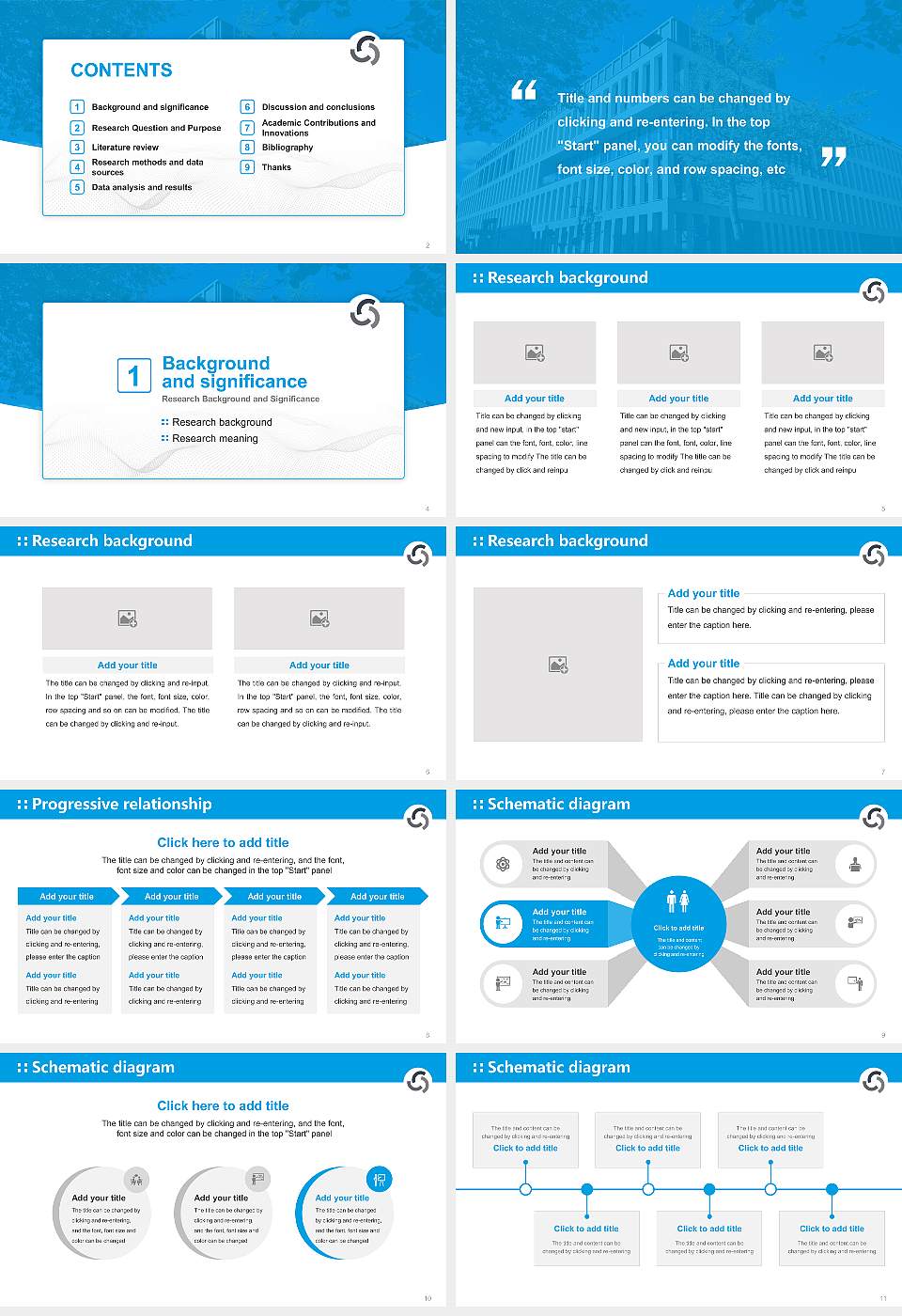 Fresenius University of Applied Sciences – Wiesbaden campus Graduation Thesis Defense PPT Template16:9 ratio PPT effect preview image2