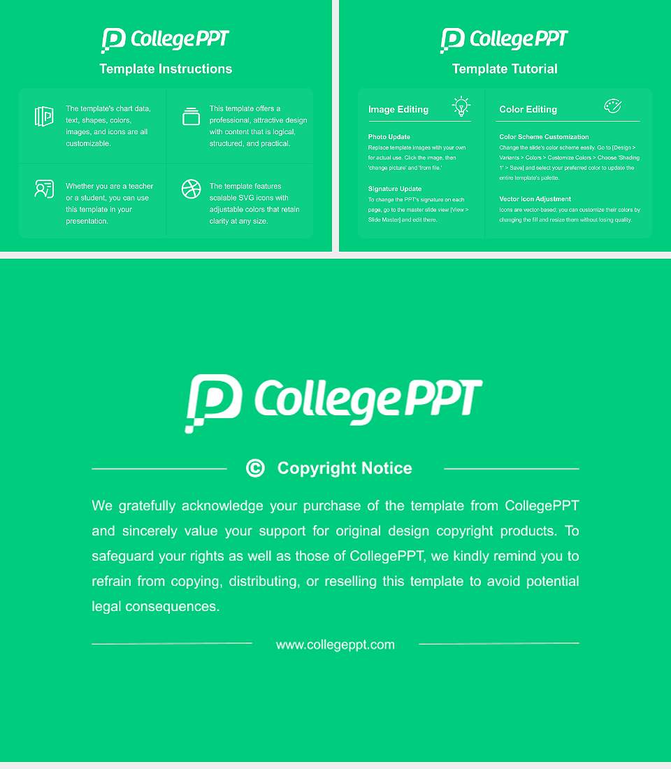 Furtwangen University Course/Courseware Creation PPT Template4:3 ratio PPT effect preview image5