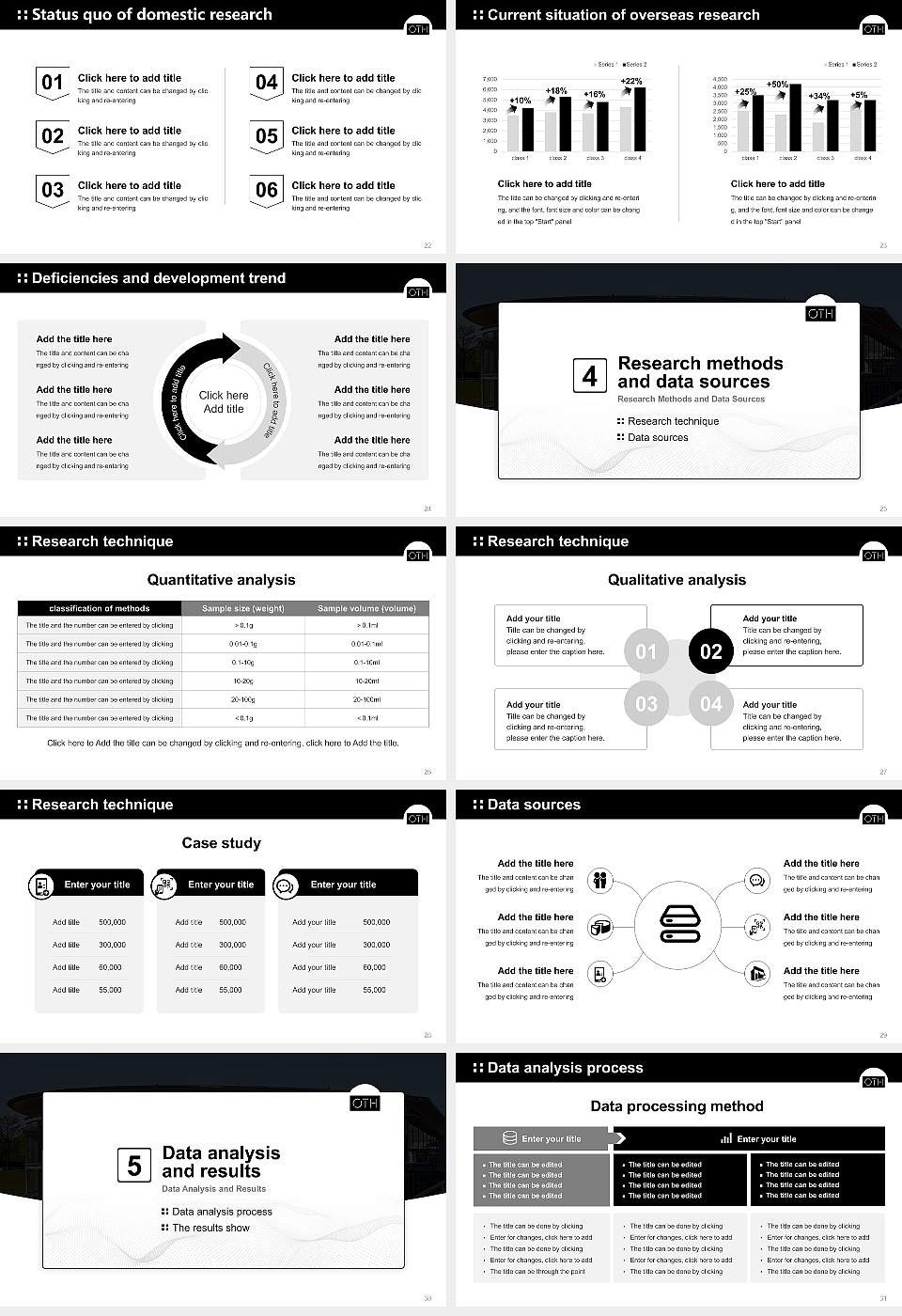 Eastern Bavarian Technical University of Regensburg Graduation Thesis Defense PPT Template16:9 ratio PPT effect preview image4