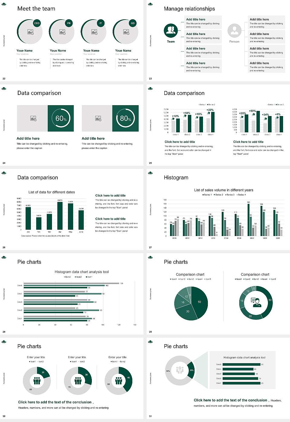 Eberswalde University for Sustainable Development Competition/Entrepreneurship Contest PPT Template16:9 ratio PPT effect preview image4