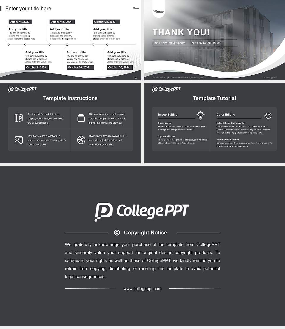 HAWK University of Applied Sciences and Arts Hildesheim_Holzminden_Göttingen Lecture Sharing and Networking Event PPT Template16:9 ratio PPT effect preview image4