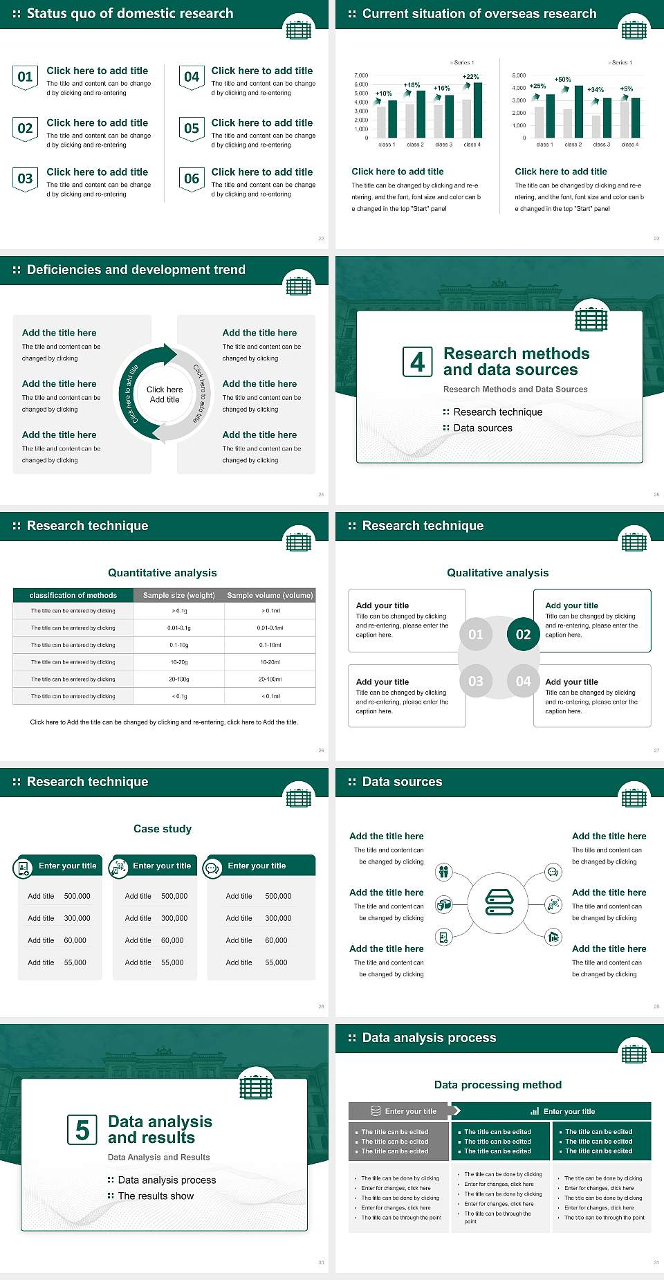 Chemnitz University of Technology Graduation Thesis Defense PPT Template4:3 ratio PPT effect preview image4