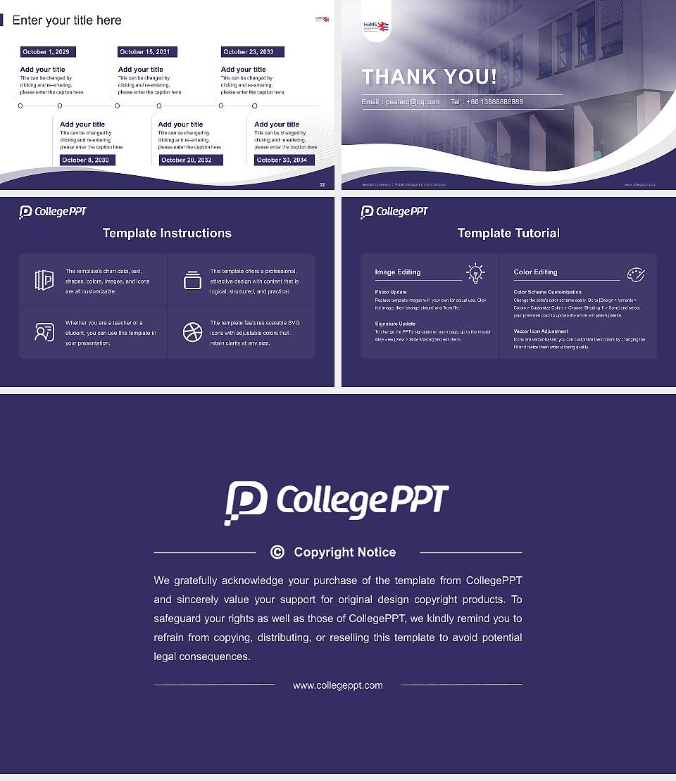 Hessian University of Public Management and Security Lecture Sharing and Networking Event PPT Template16:9 ratio PPT effect preview image4