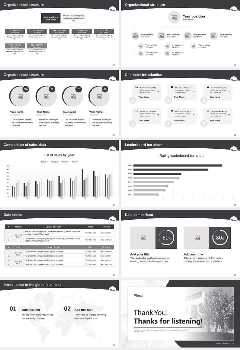 HAWK University of Applied Sciences and Arts Hildesheim_Holzminden_Göttingen – Göttinge campus Academic Presentation/Research Findings Report PPT Template16:9 ratio PPT effect preview image4