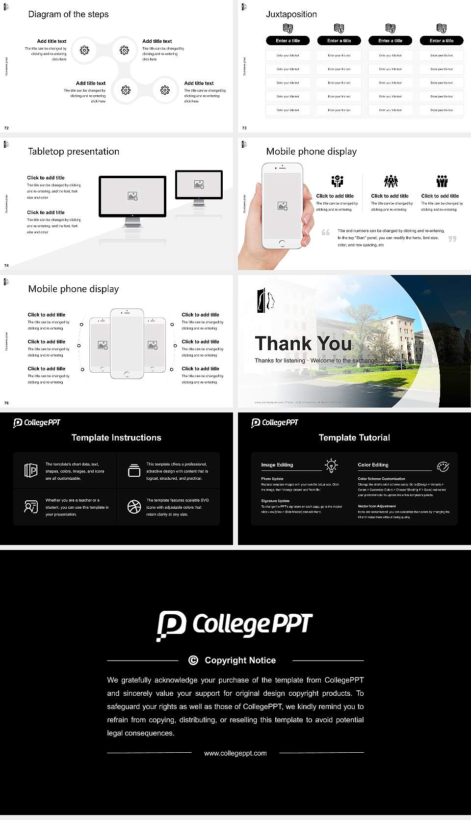 Franz Liszt University of Music Weimar Competition/Entrepreneurship Contest PPT Template16:9 ratio PPT effect preview image9