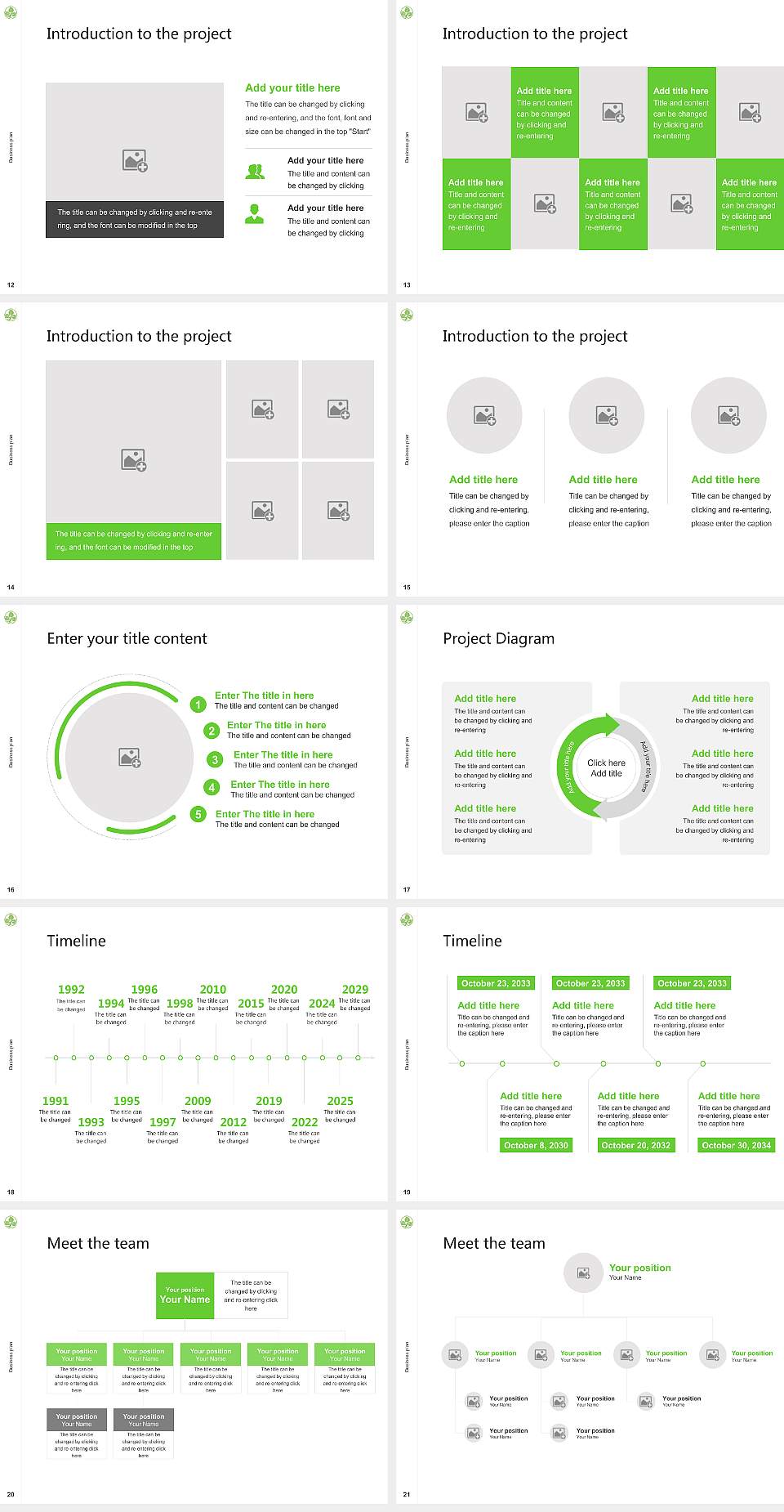 Fulda University of Applied Sciences Competition/Entrepreneurship Contest PPT Template4:3 ratio PPT effect preview image3