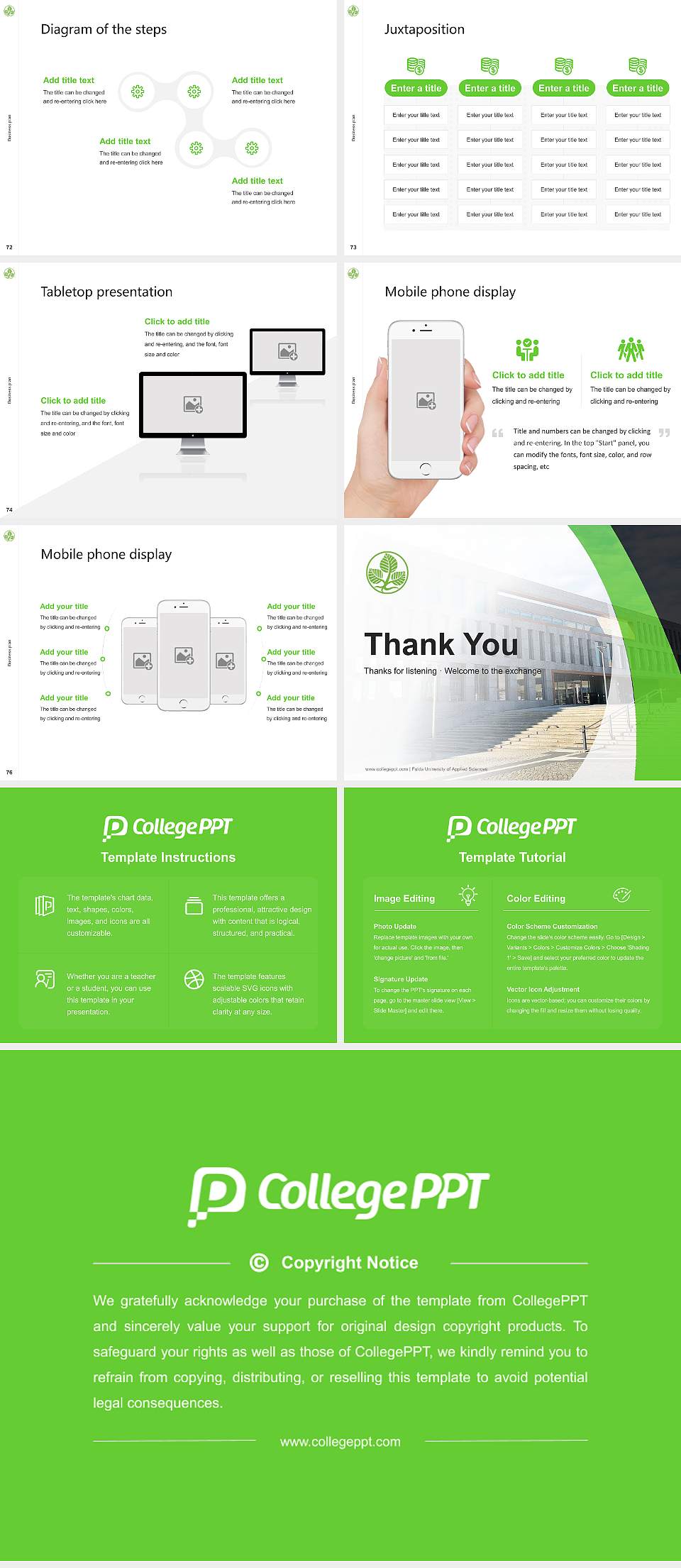Fulda University of Applied Sciences Competition/Entrepreneurship Contest PPT Template4:3 ratio PPT effect preview image9