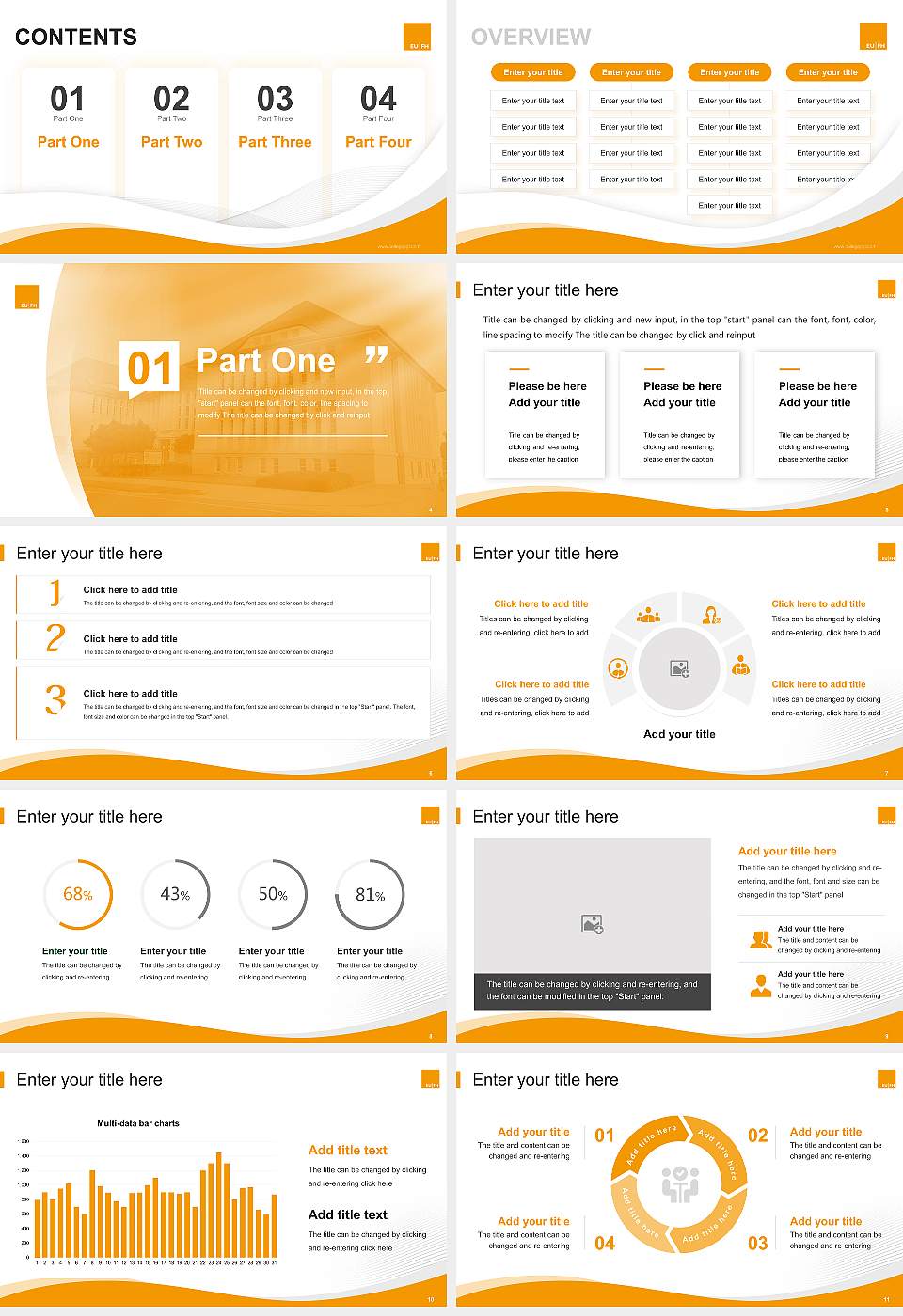 European University of Applied Sciences Lecture Sharing and Networking Event PPT Template16:9 ratio PPT effect preview image2