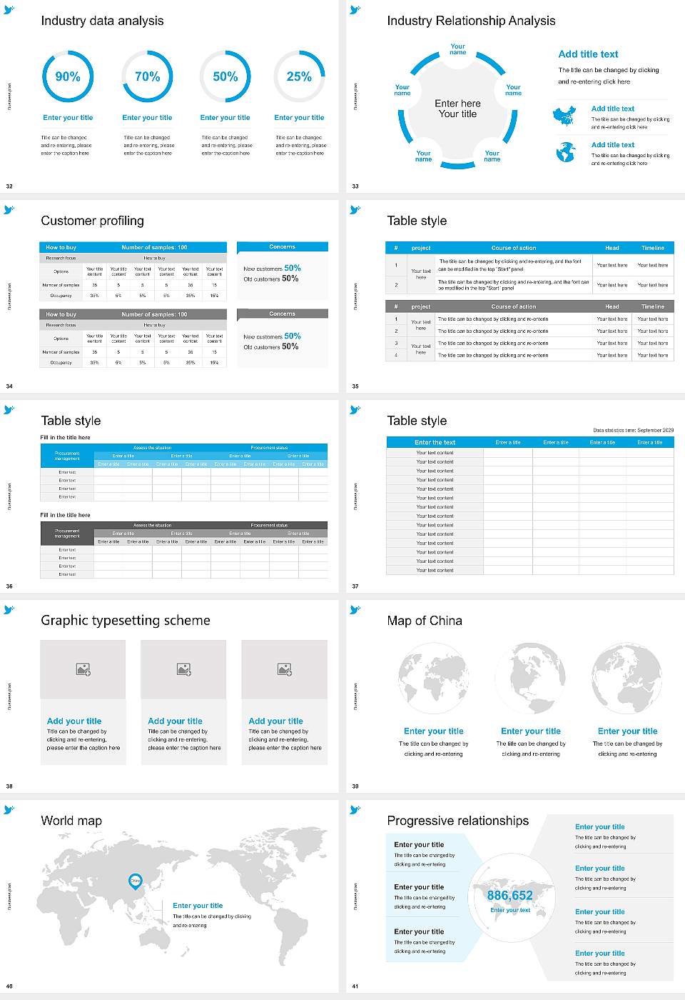 Fliedner University of Applied Sciences Düsseldorf Competition/Entrepreneurship Contest PPT Template16:9 ratio PPT effect preview image5