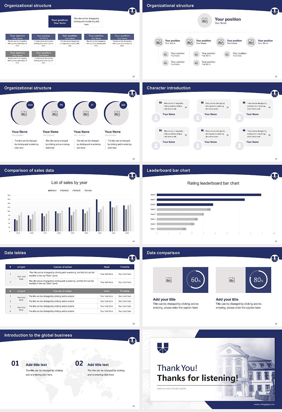 Catholic University of Eichstätt-Ingolstadt Academic Presentation/Research Findings Report PPT Template16:9 ratio PPT effect preview image4