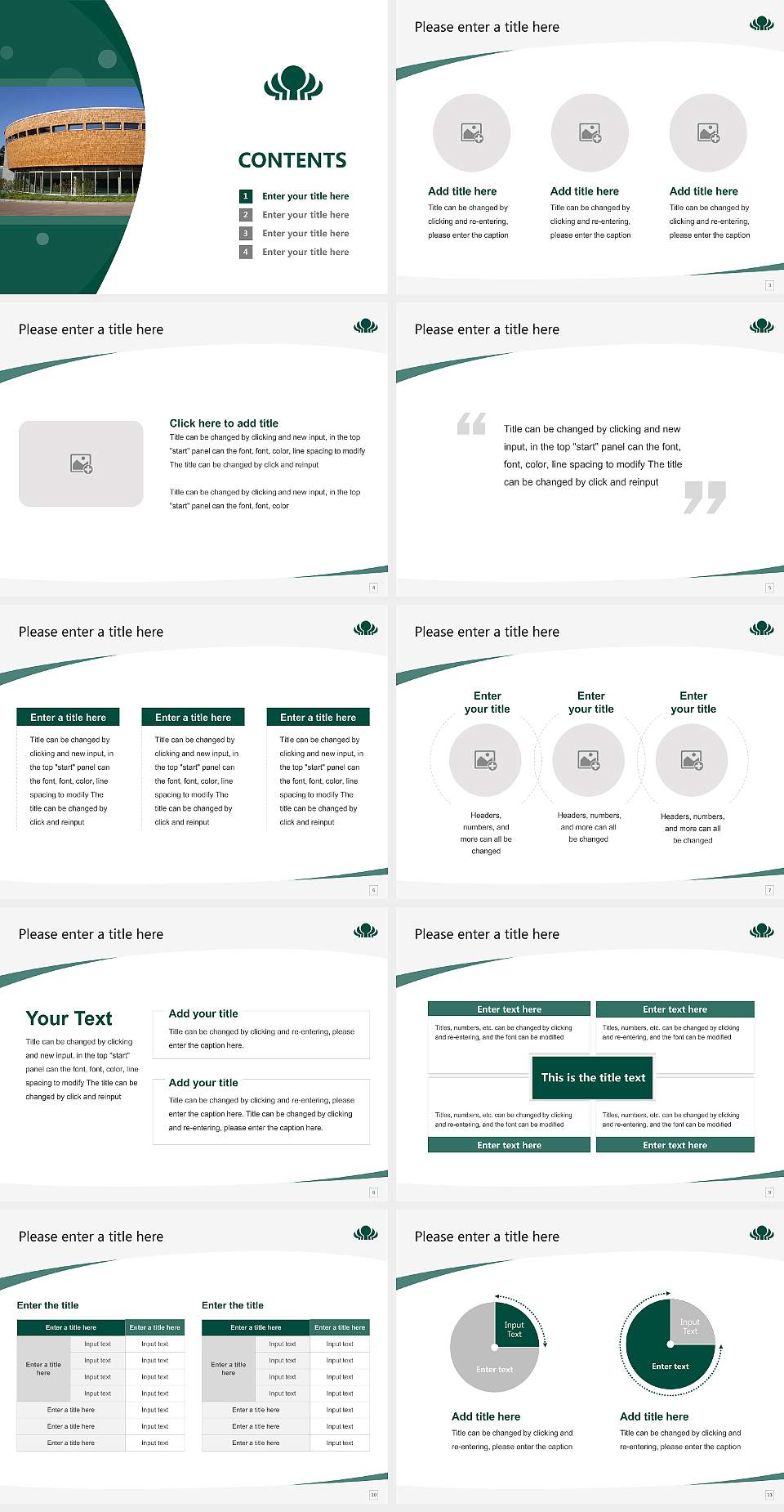 Eberswalde University for Sustainable Development Course/Courseware Creation PPT Template4:3 ratio PPT effect preview image2