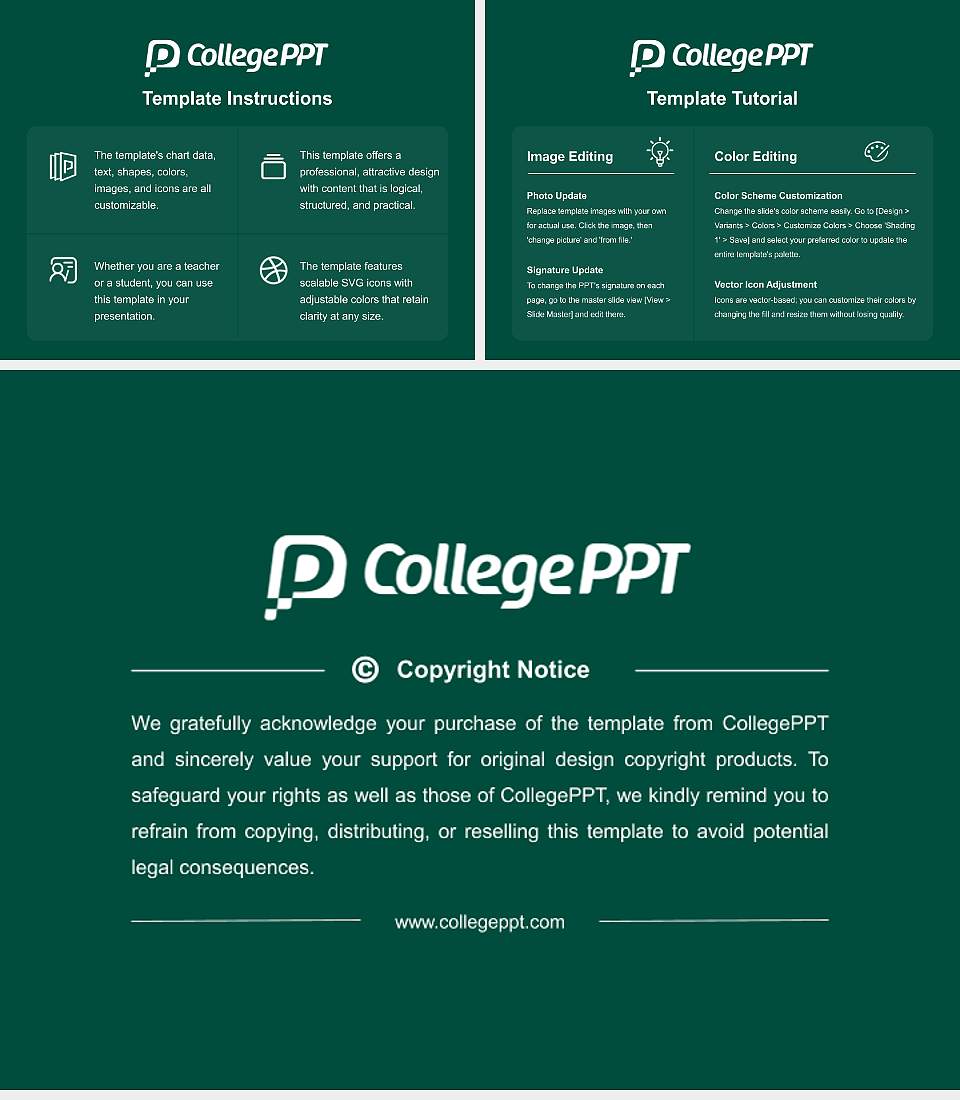 Eberswalde University for Sustainable Development Course/Courseware Creation PPT Template4:3 ratio PPT effect preview image5