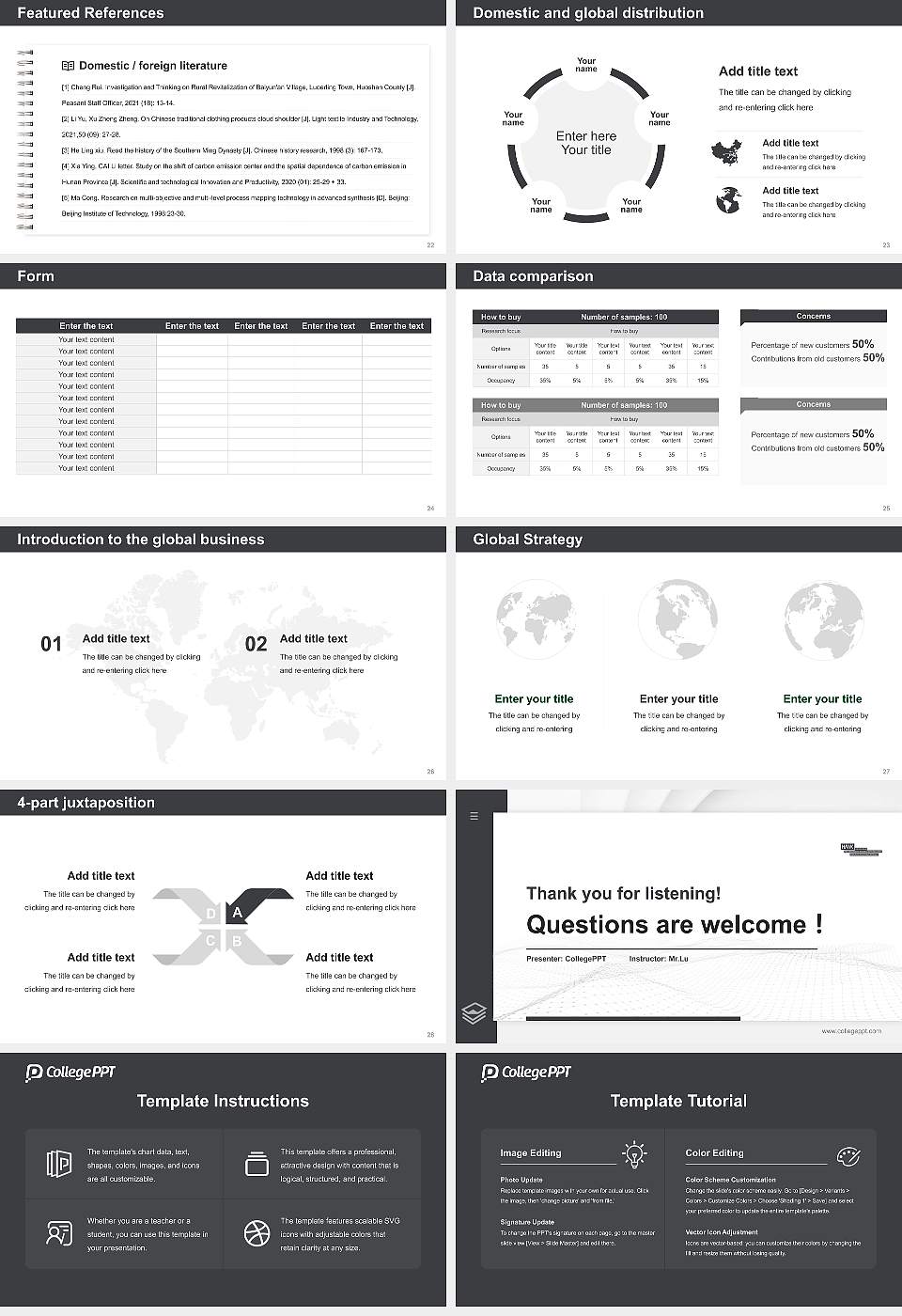 HAWK University of Applied Sciences and Arts Hildesheim_Holzminden_Göttingen Thesis Proposal/Graduation Defense PPT Template16:9 ratio PPT effect preview image4
